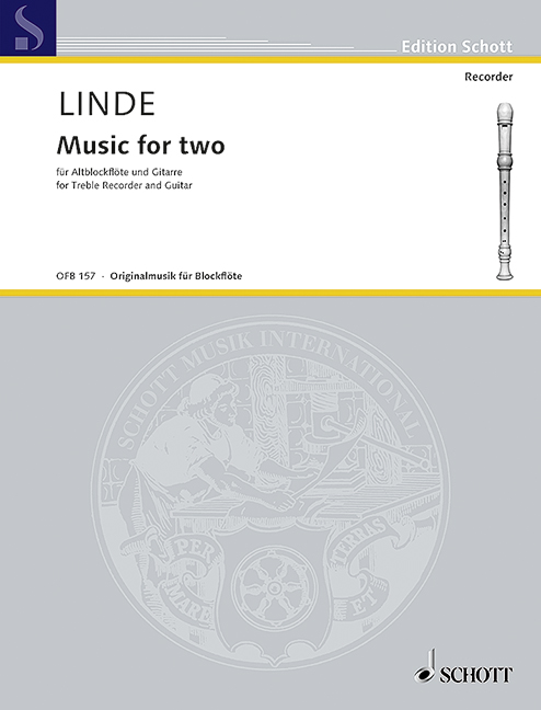 Vorderes Coverbild Music for two 