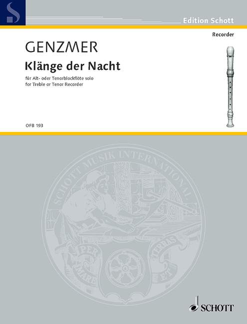 Vorderes Coverbild Klänge der Nacht GeWV 208 