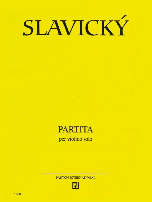 Vorderes Coverbild Partita 