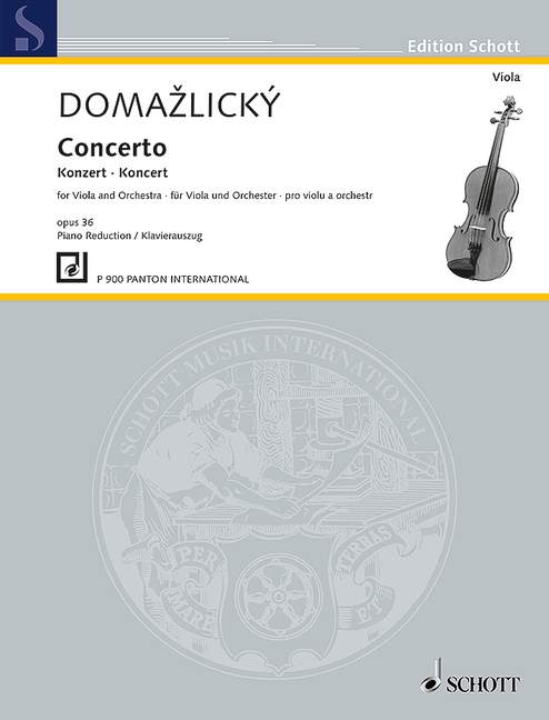 Vorderes Coverbild Konzert op. 36 