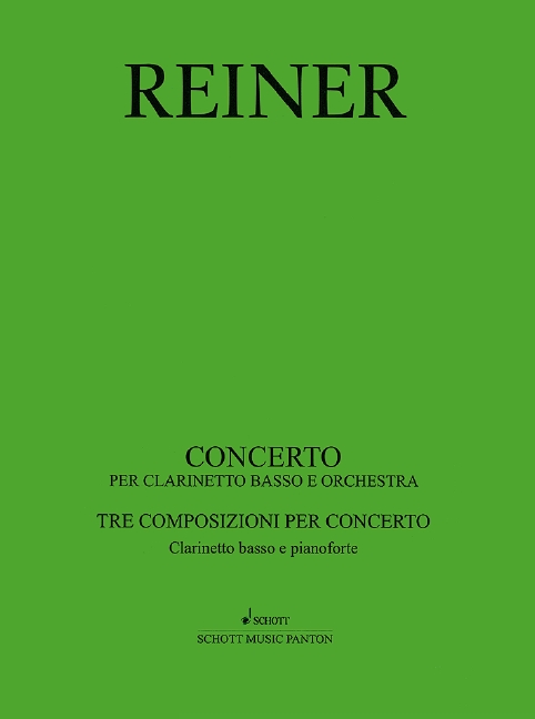 Vorderes Coverbild Klarinetten-Konzert 