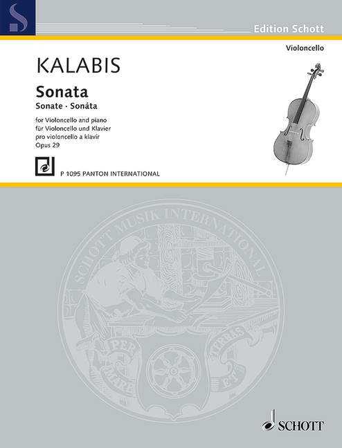 Vorderes Coverbild Sonate op. 29 