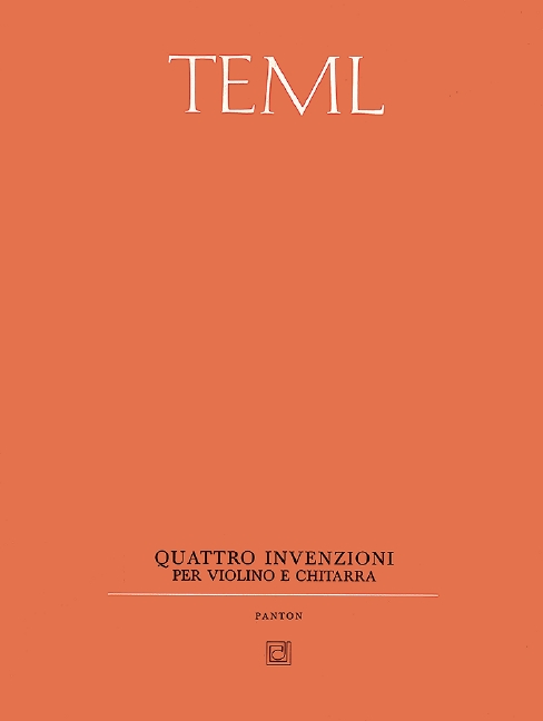 Vorderes Coverbild 4 Invenzioni 