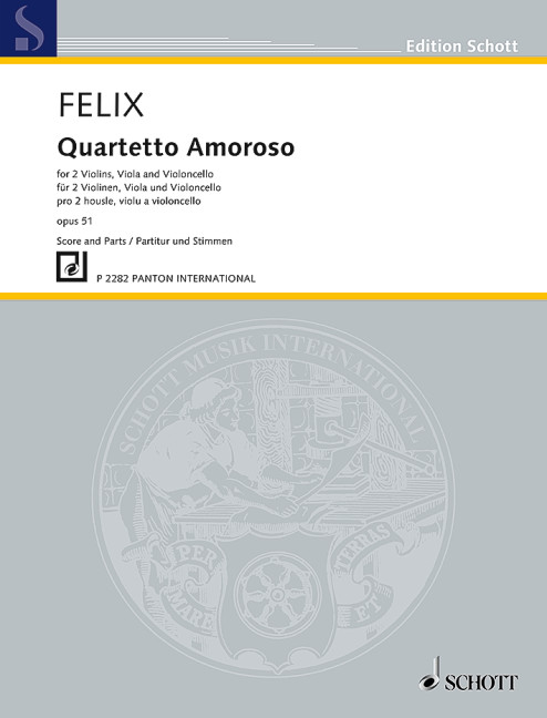 Vorderes Coverbild Quartetto Amoroso op. 51 