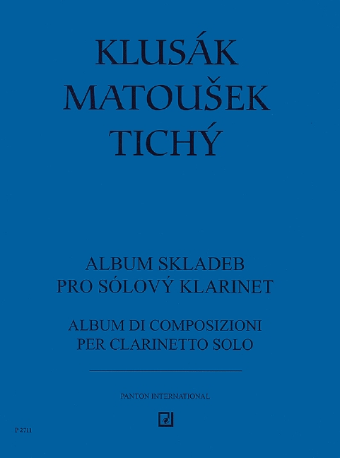 Vorderes Coverbild Klarinettenalbum 