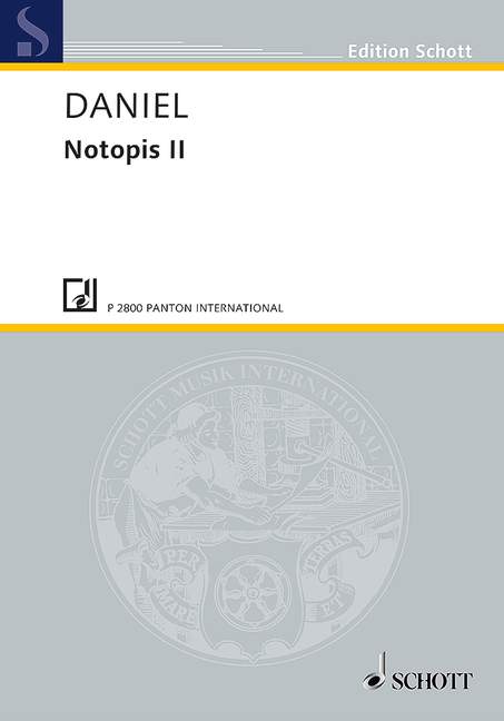 Vorderes Coverbild Notopis II 