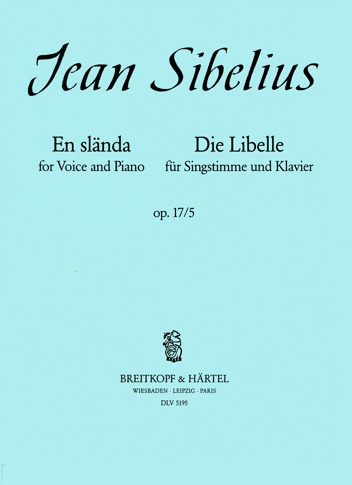 Anderes Coverbild En slända – Die Libelle op. 17/5