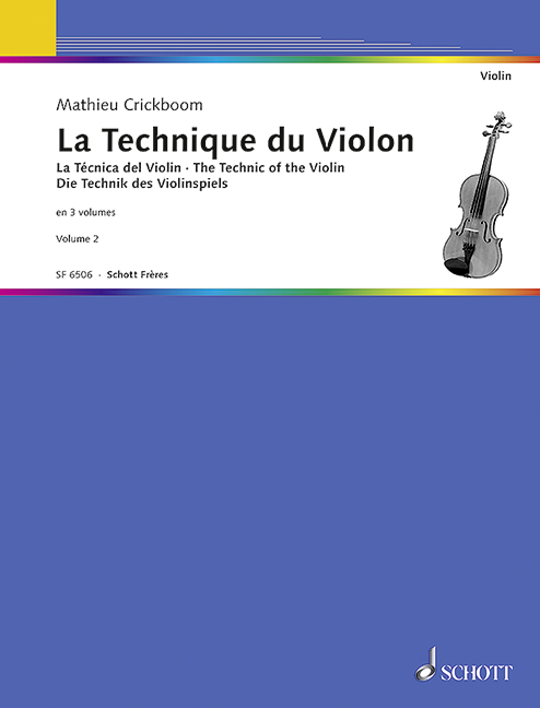 Vorderes Coverbild Die Technik des Violinspiels Vol. 2