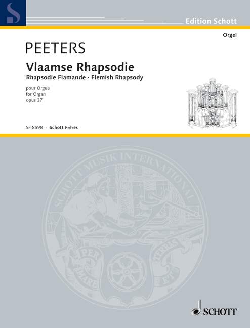 Vorderes Coverbild Flämische Rhapsodie op. 37 
