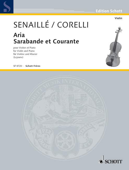 Vorderes Coverbild Aria/Sarabande et Courante Nr. 6