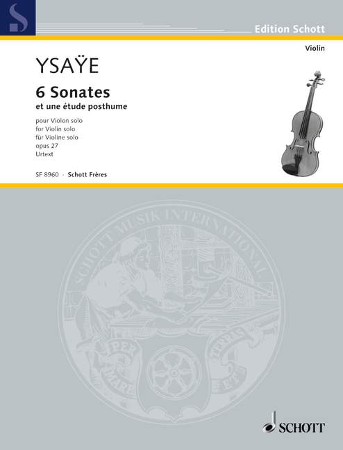 Vorderes Coverbild 6 Sonates op. 27 