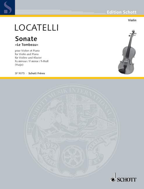 Vorderes Coverbild Sonate f-Moll 