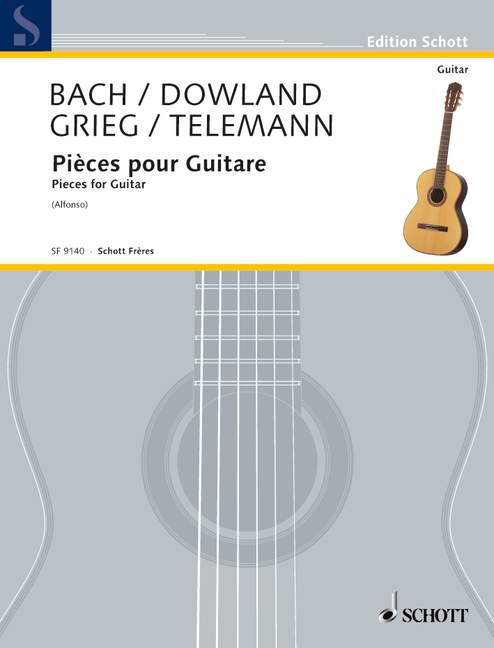 Vorderes Coverbild Pièces pour Guitare Nr. 7