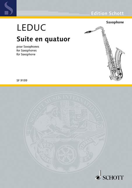 Vorderes Coverbild Suite en Quatuor 