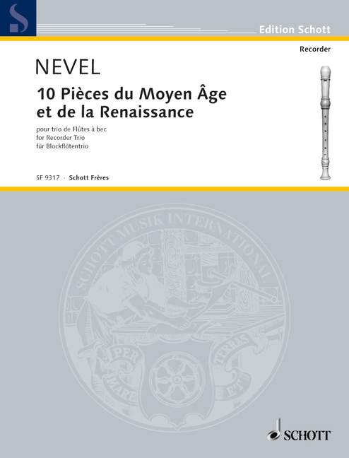 Vorderes Coverbild 10 Pièces du Moyen Âge et de la Renaissance 