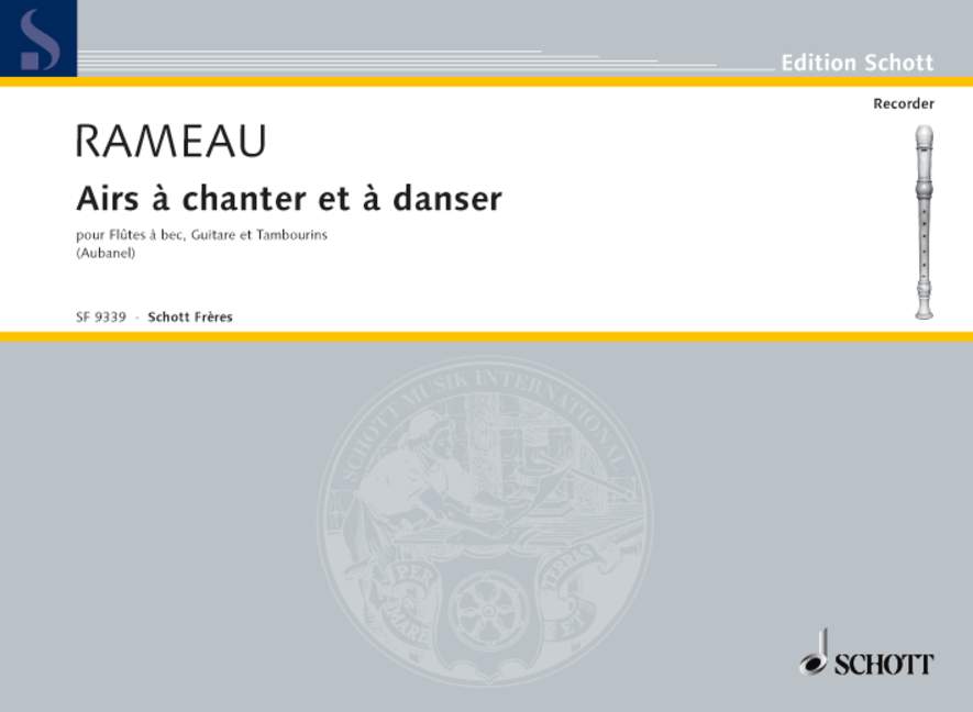 Vorderes Coverbild Airs à chanter et à danser 
