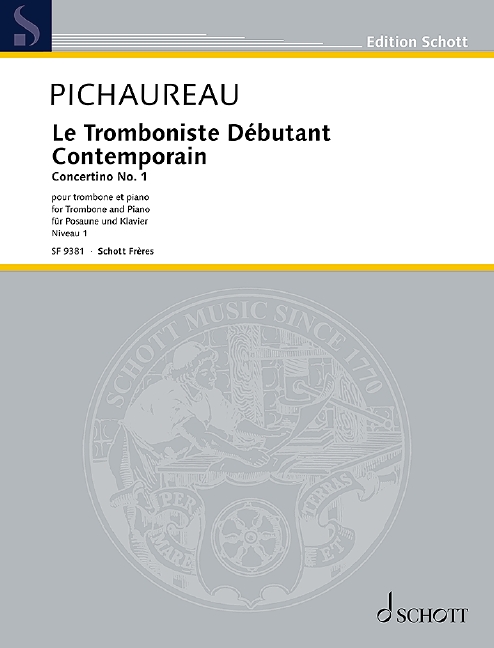 Vorderes Coverbild Le Tromboniste Débutant Contemporain 