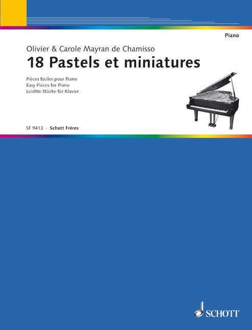 Vorderes Coverbild 18 Pastels et miniatures 