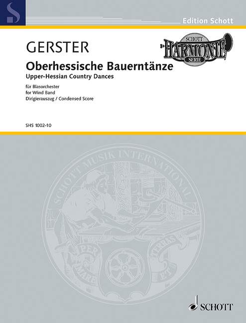 Vorderes Coverbild Oberhessische Bauerntänze 