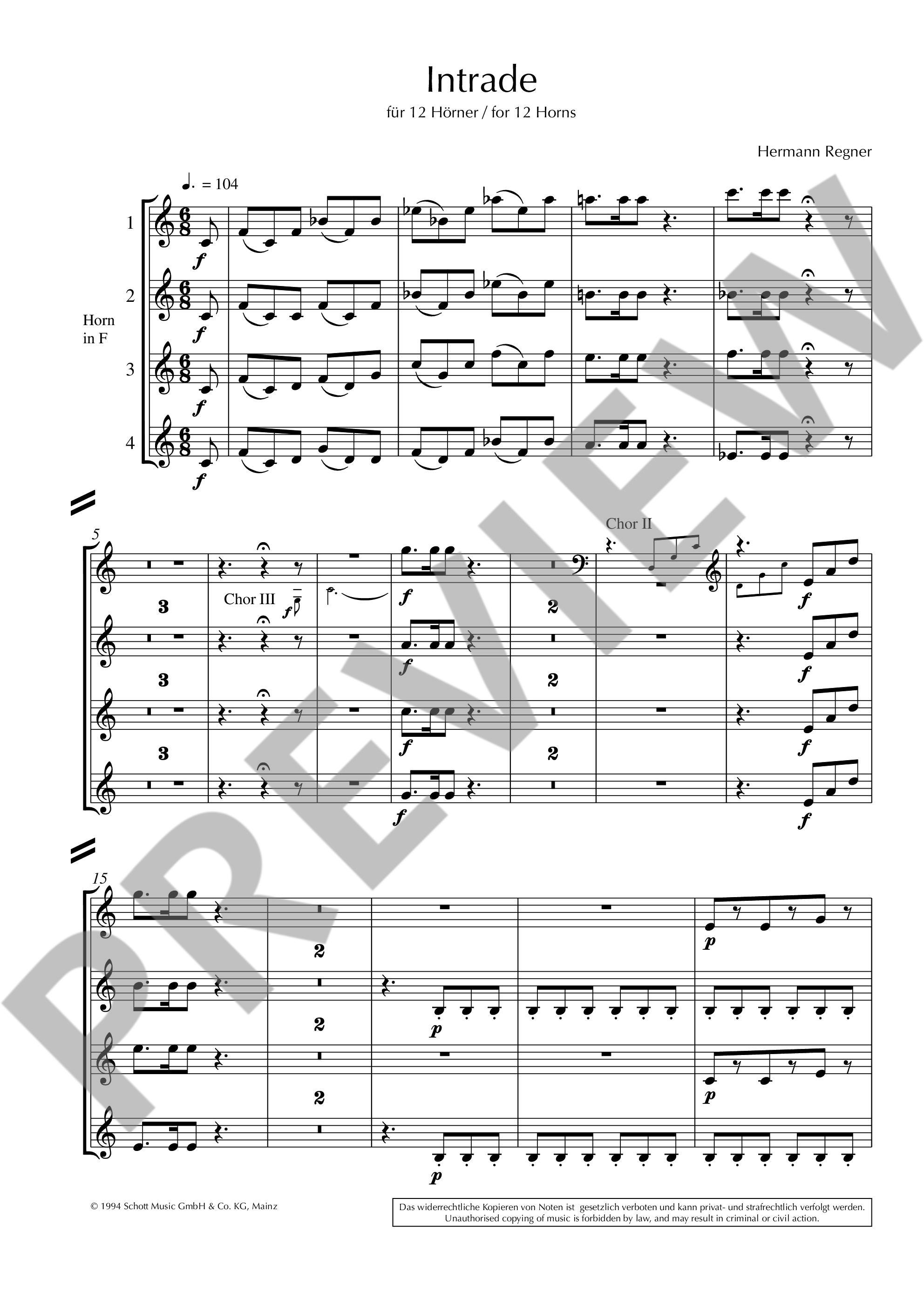 Anderes Coverbild Intrade 