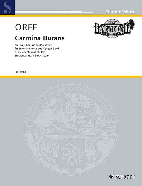Vorderes Coverbild Carmina Burana 