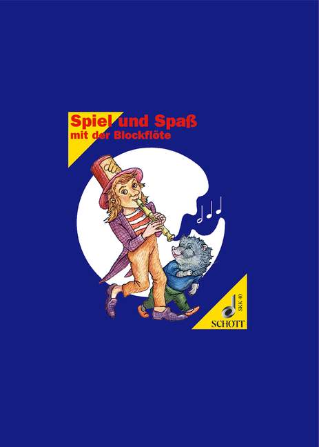 Vorderes Coverbild Spiel und Spaß mit der Blockflöte 