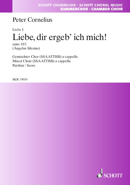 Vorderes Coverbild Liebe op. 18 