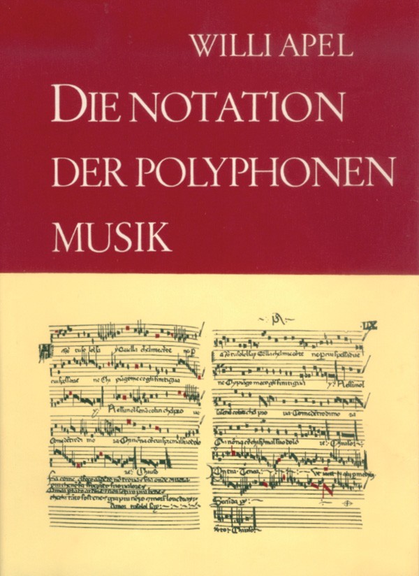 Vorderes Coverbild Notation der polyphonen Musik