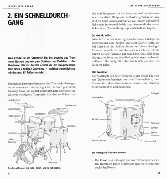 Anderes Coverbild Pocket-Info Drums 