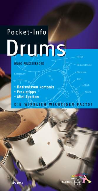 Vorderes Coverbild Pocket-Info Drums 