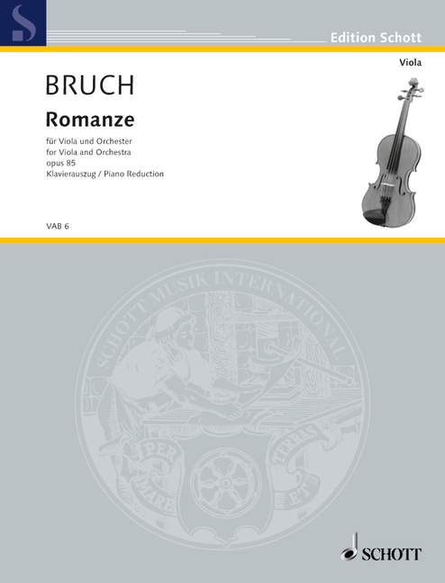 Vorderes Coverbild Romanze F-Dur op. 85 