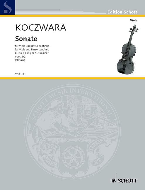 Vorderes Coverbild Sonate C-Dur op. 2/2 