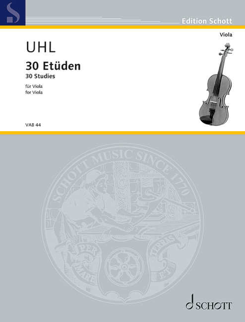 Vorderes Coverbild 30 Etüden 