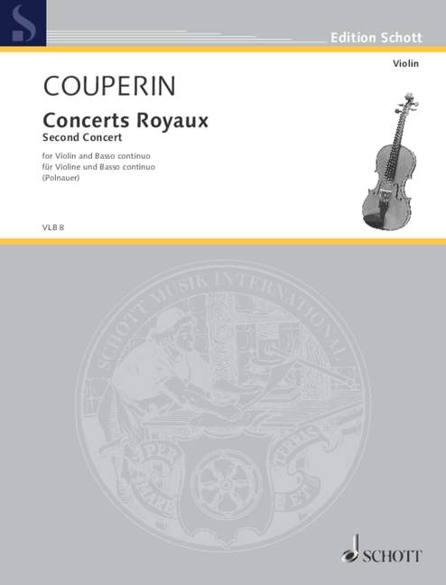 Vorderes Coverbild Concerts royaux 