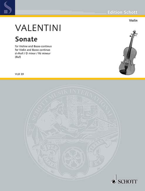 Vorderes Coverbild Sonate d-Moll op. 8/1 