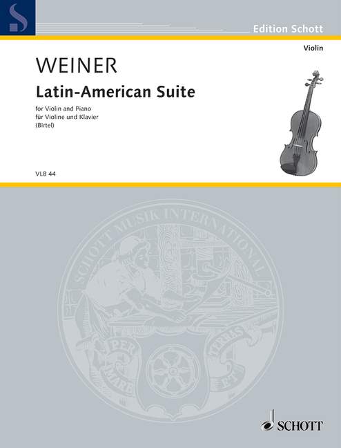 Vorderes Coverbild Latin-American-Suite 