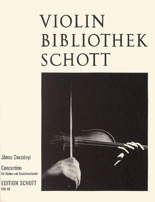 Vorderes Coverbild Concertino 