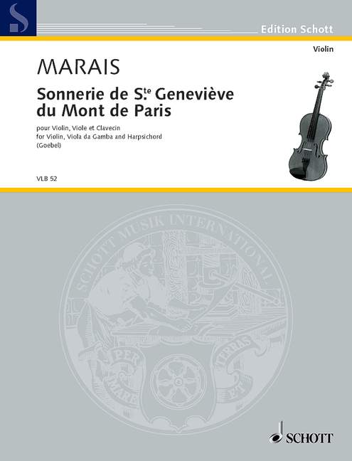 Vorderes Coverbild Sonnerie de St. Geneviève du Mont de Paris 