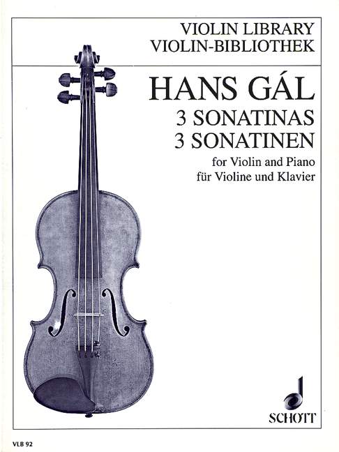 Vorderes Coverbild 3 Sonatinen op. 71/1-3 