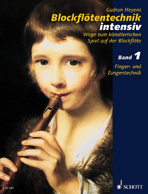 Vorderes Coverbild Blockflötentechnik intensiv Band 1