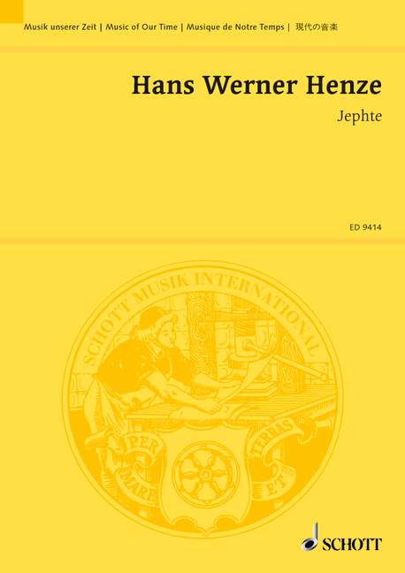 Vorderes Coverbild Jephte 