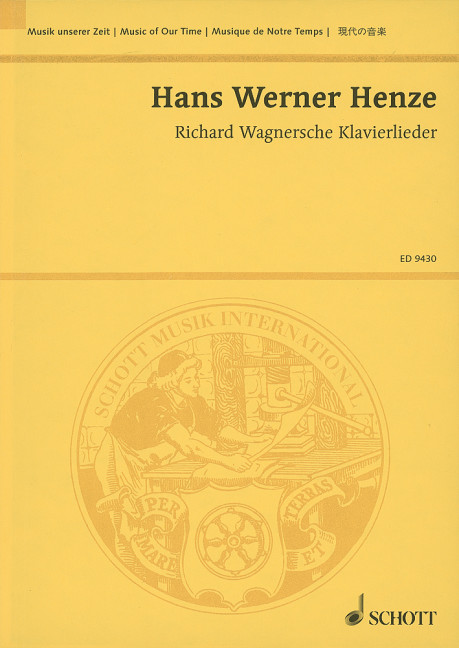 Anderes Coverbild Richard Wagnersche Klavierlieder 