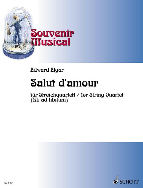Vorderes Coverbild Salut d'amour op. 12 Heft 3