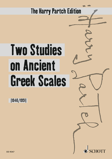 Vorderes Coverbild Two Studies on Ancient Greek Scales 