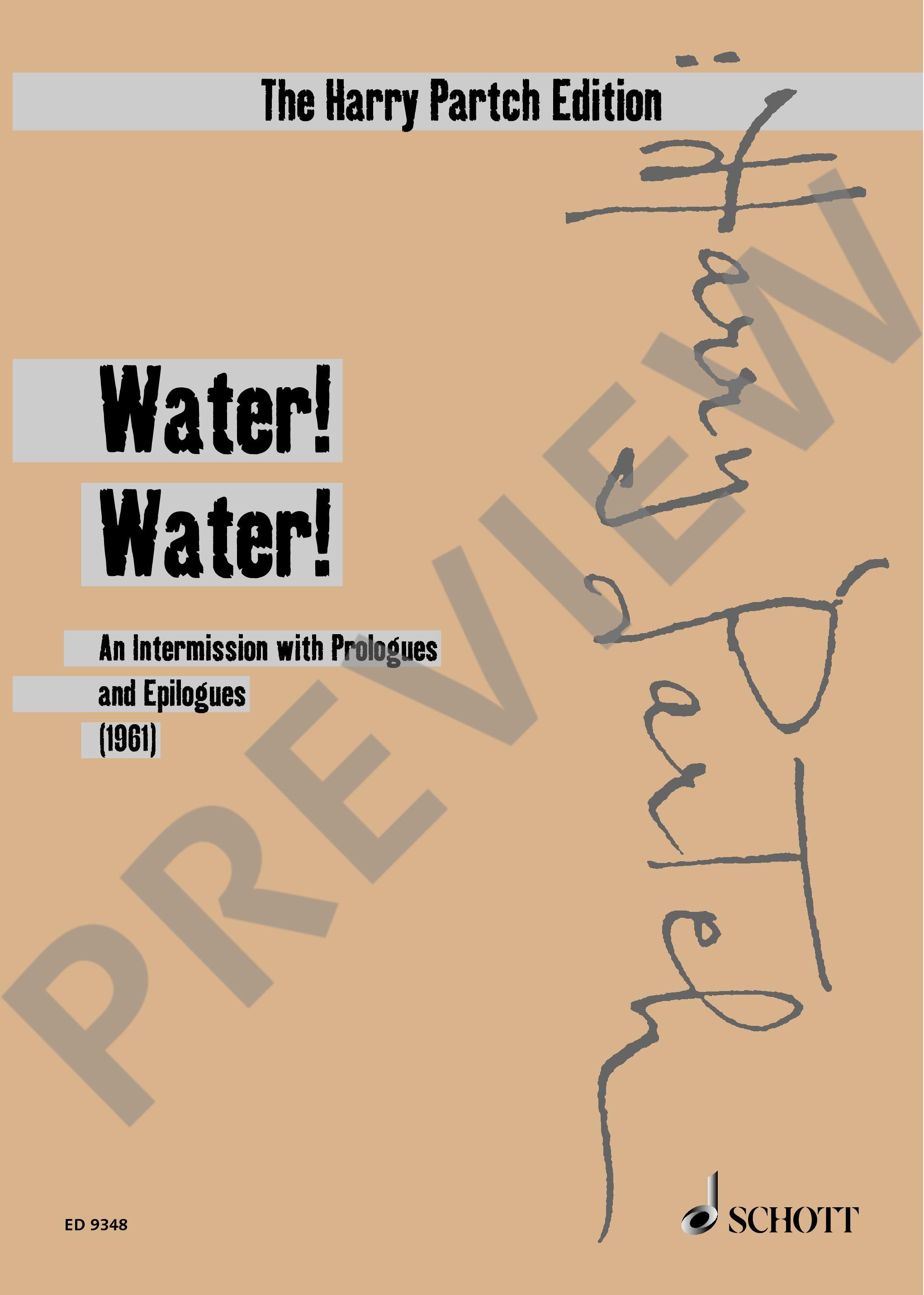 Anderes Coverbild Water! Water! 