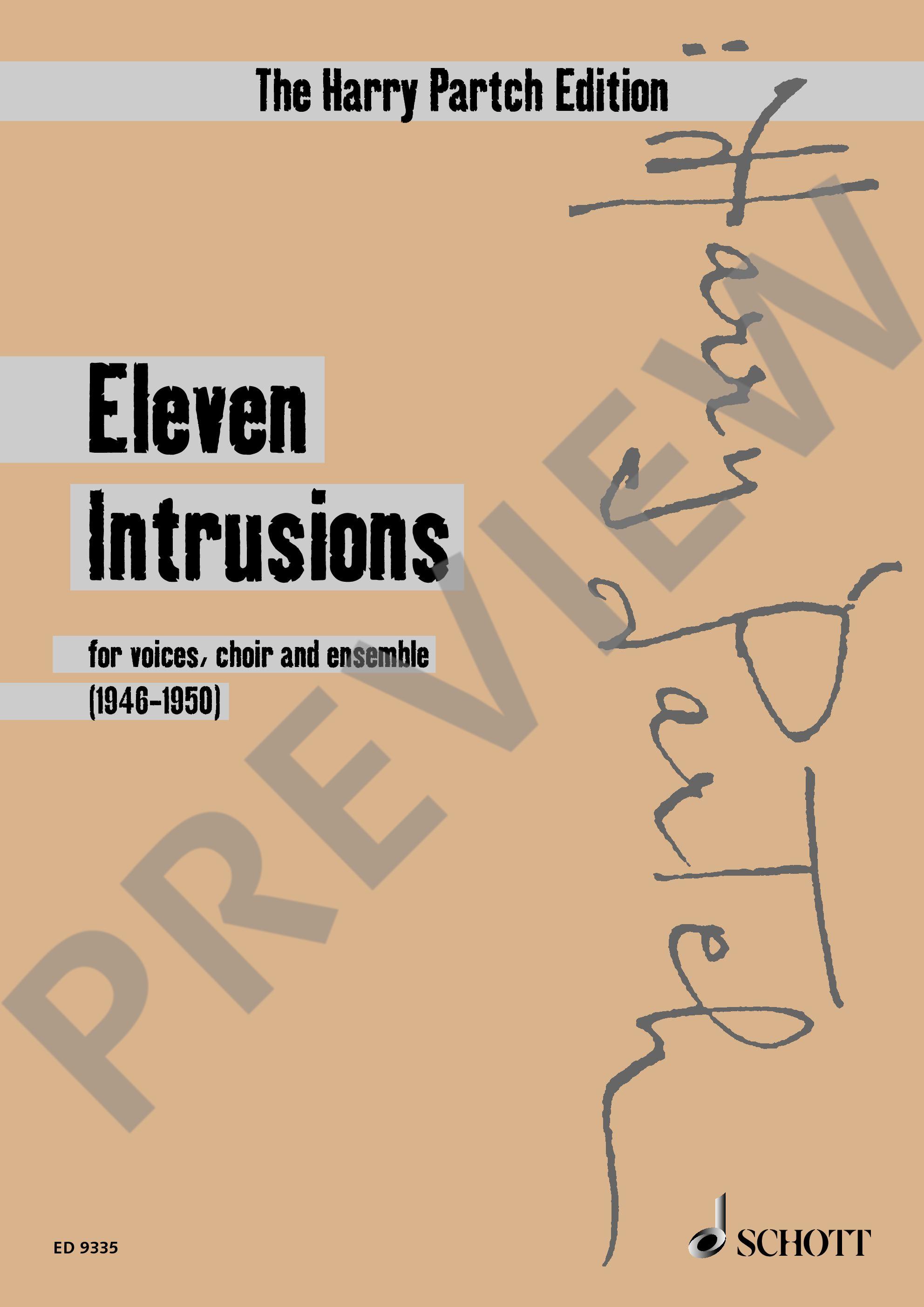 Anderes Coverbild Eleven Intrusions 