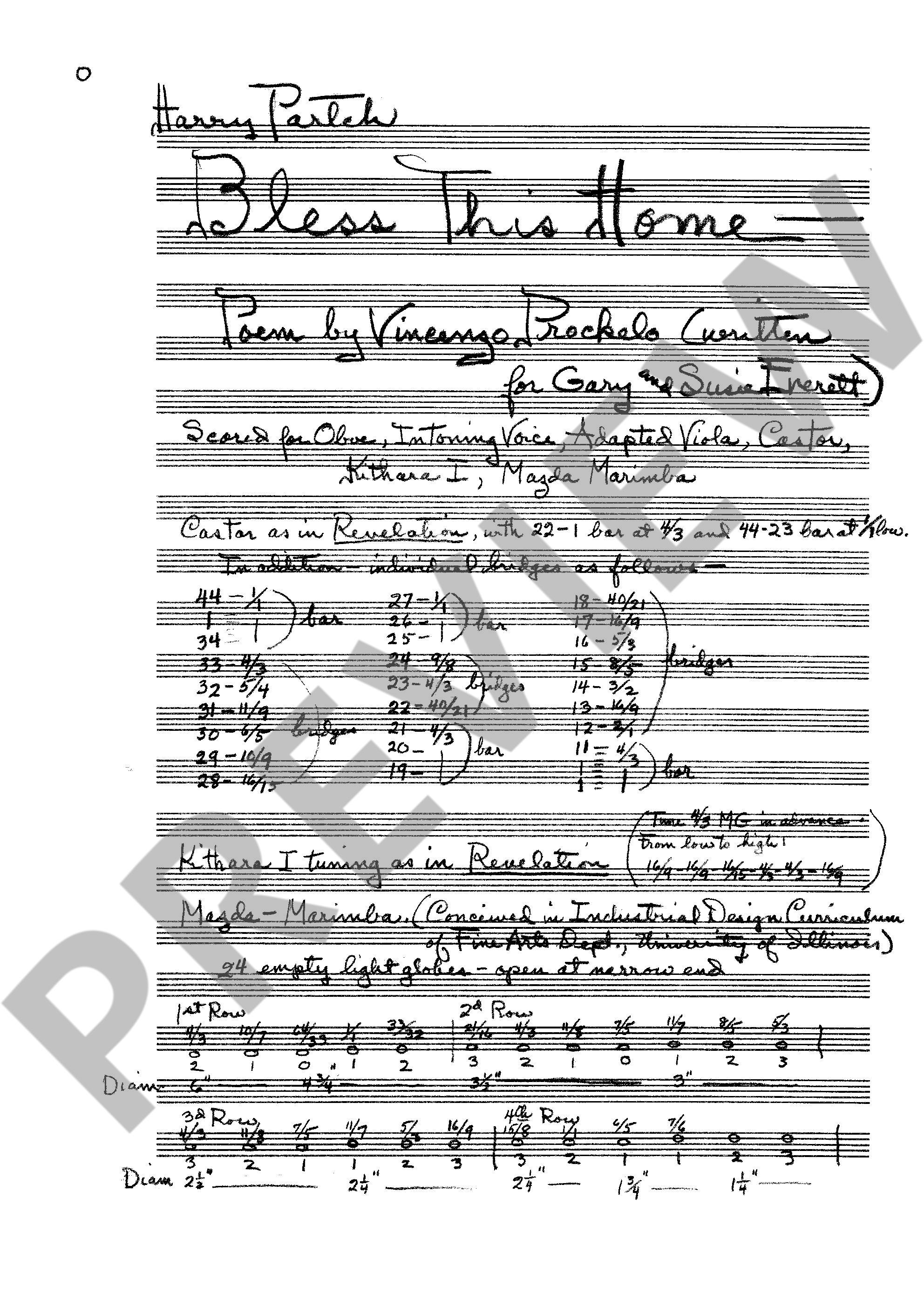 Anderes Coverbild Bless This Home 