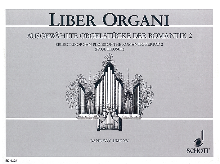 Vorderes Coverbild Ausgewählte Orgelstücke der Romantik Band 2