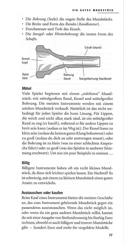 Anderes Coverbild Pocket-Info Trompete, Posaune, Flügelhorn und Kornett 