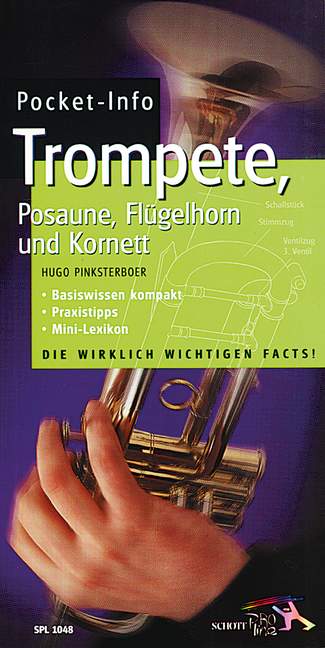 Vorderes Coverbild Pocket-Info Trompete, Posaune, Flügelhorn und Kornett 